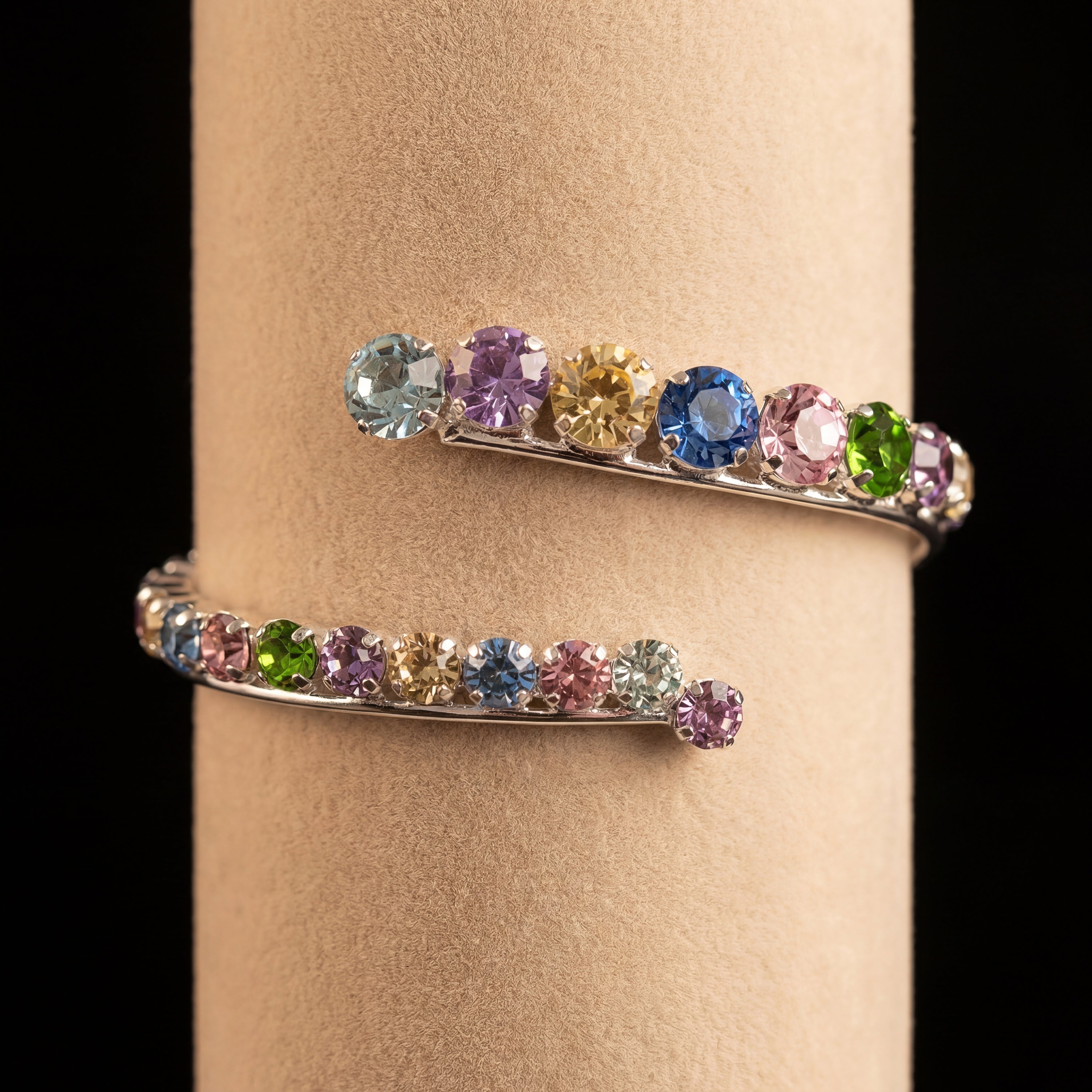 Freya bracciale - Argento - multicolor