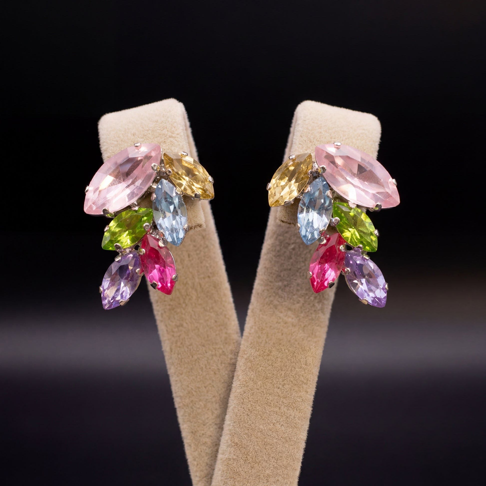 Inari orecchini - Argento - Multicolor