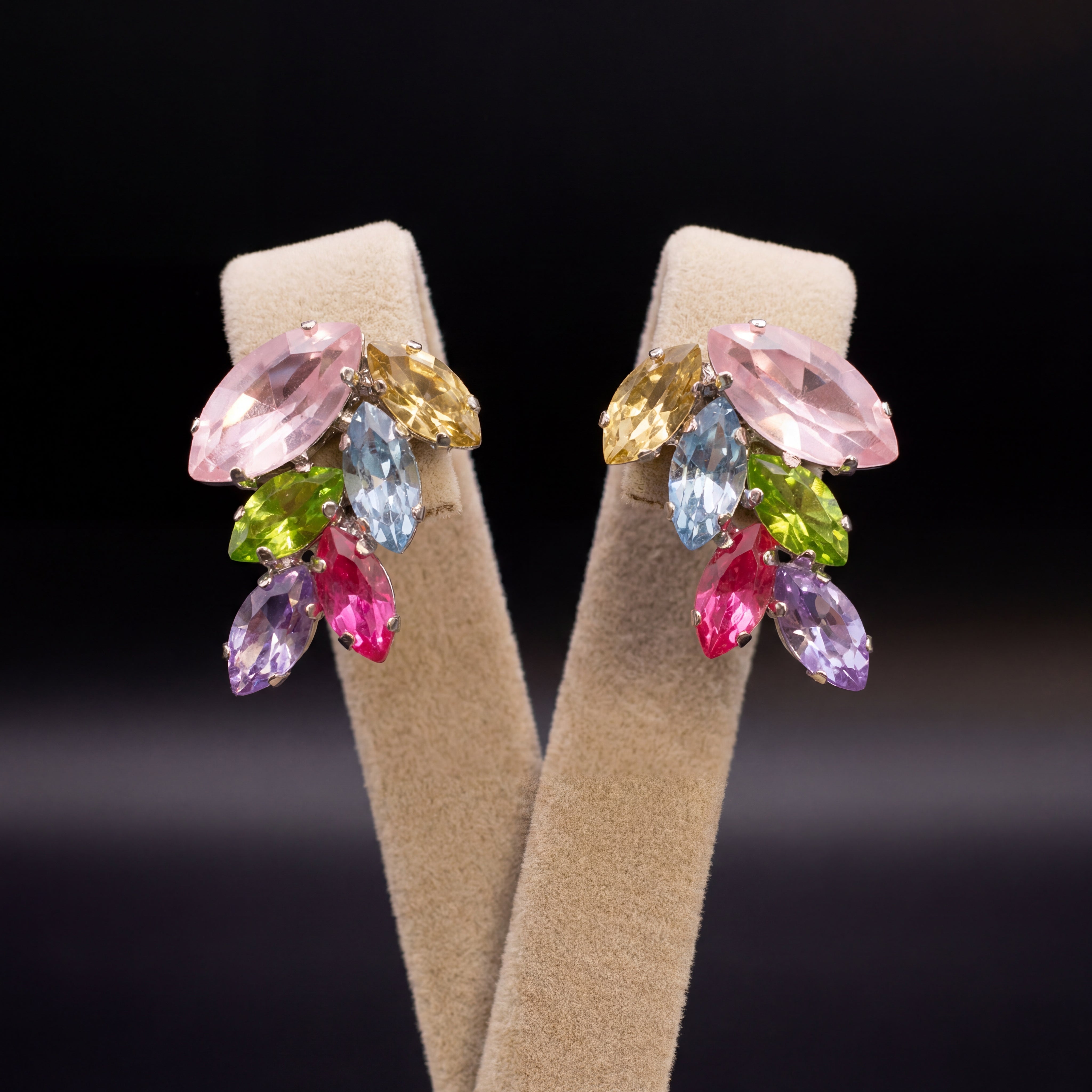 Inari orecchini - Argento - Multicolor