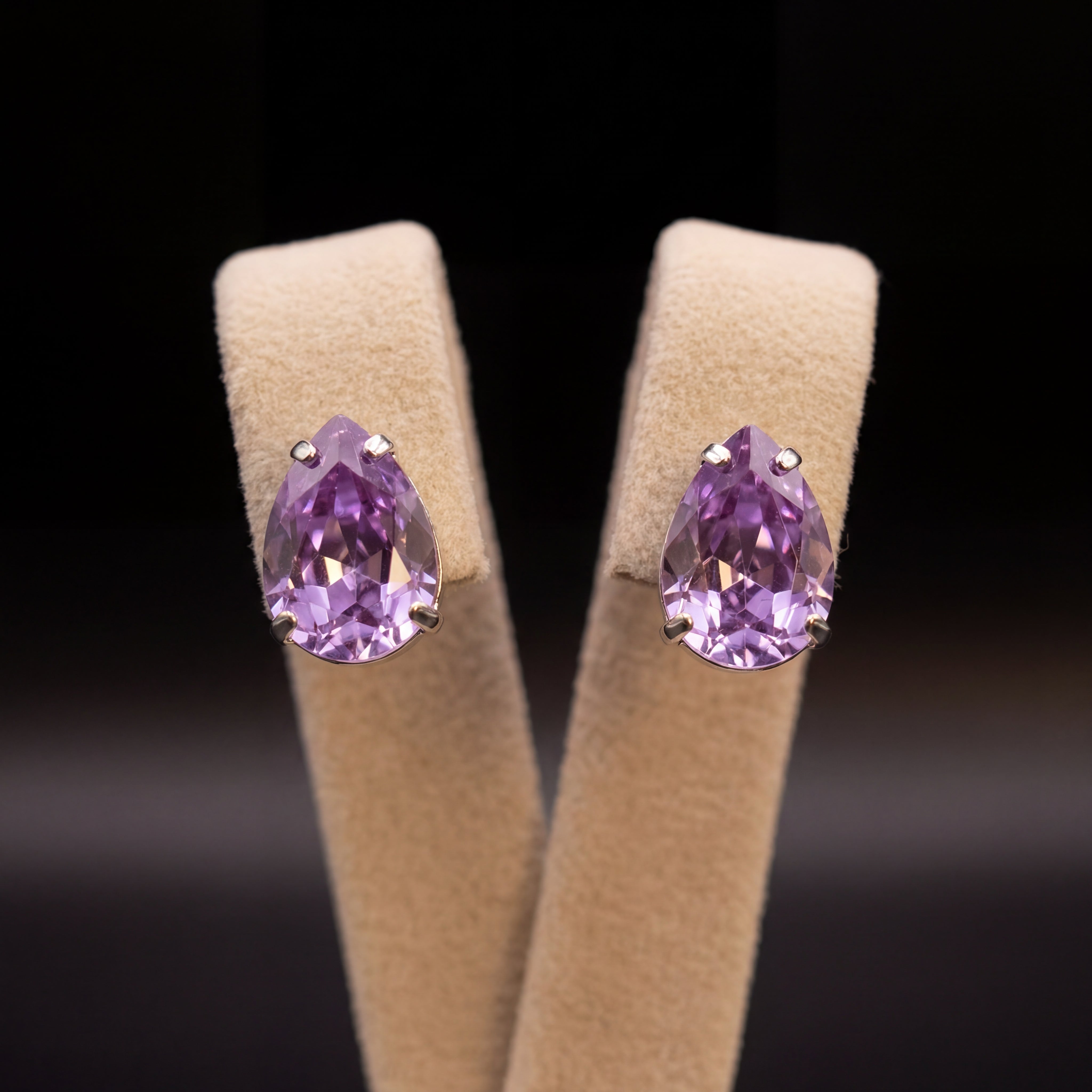 Stilla 1 orecchini - Argento - Violet