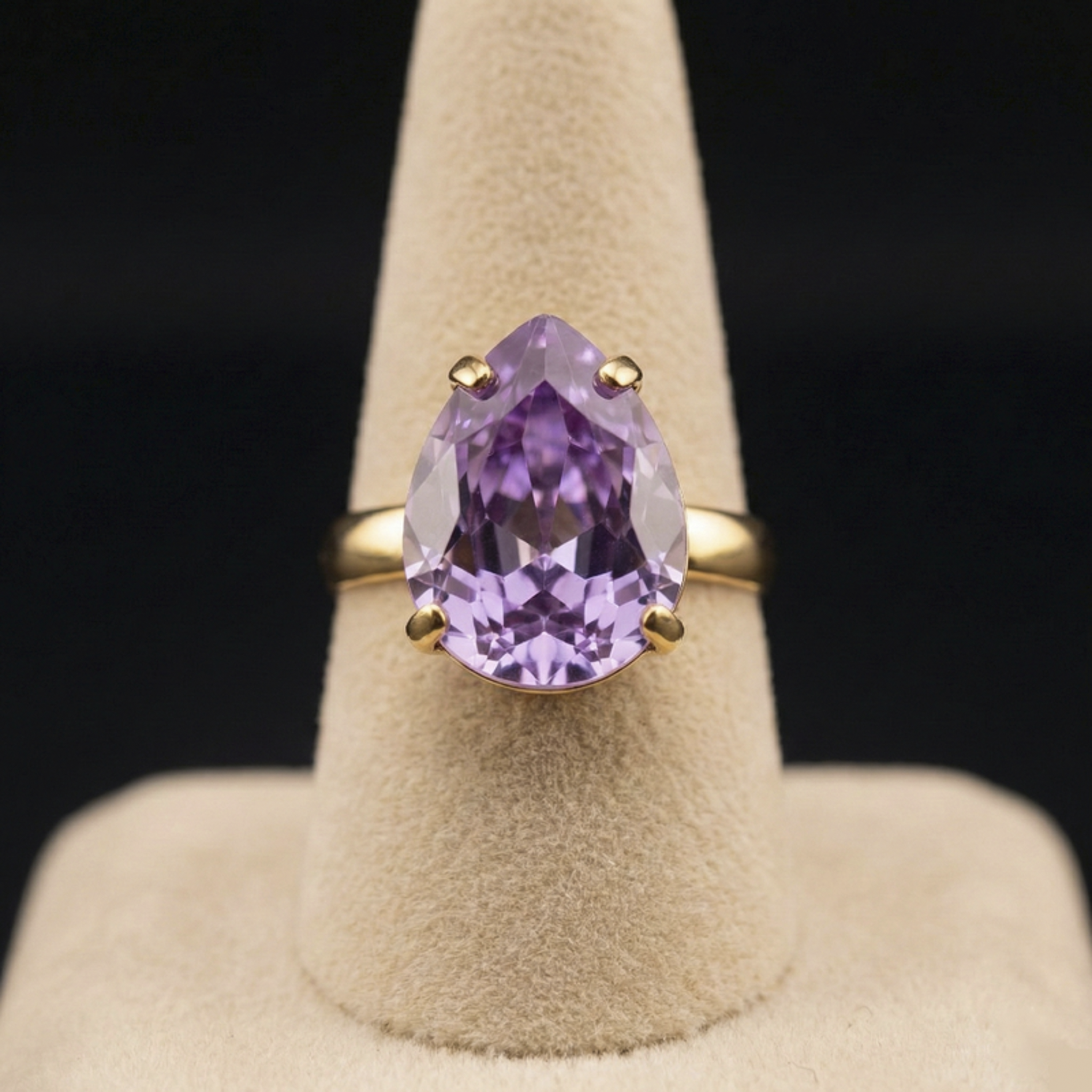 Stilla anello - Oro Giallo - VIOLET