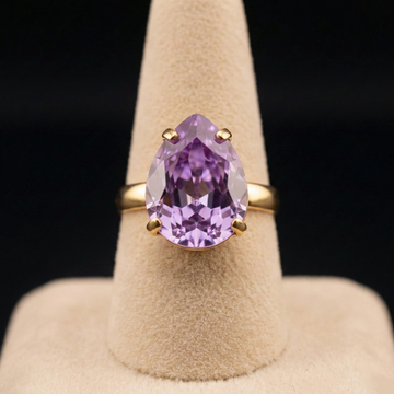 Stilla anello - Oro Giallo - VIOLET