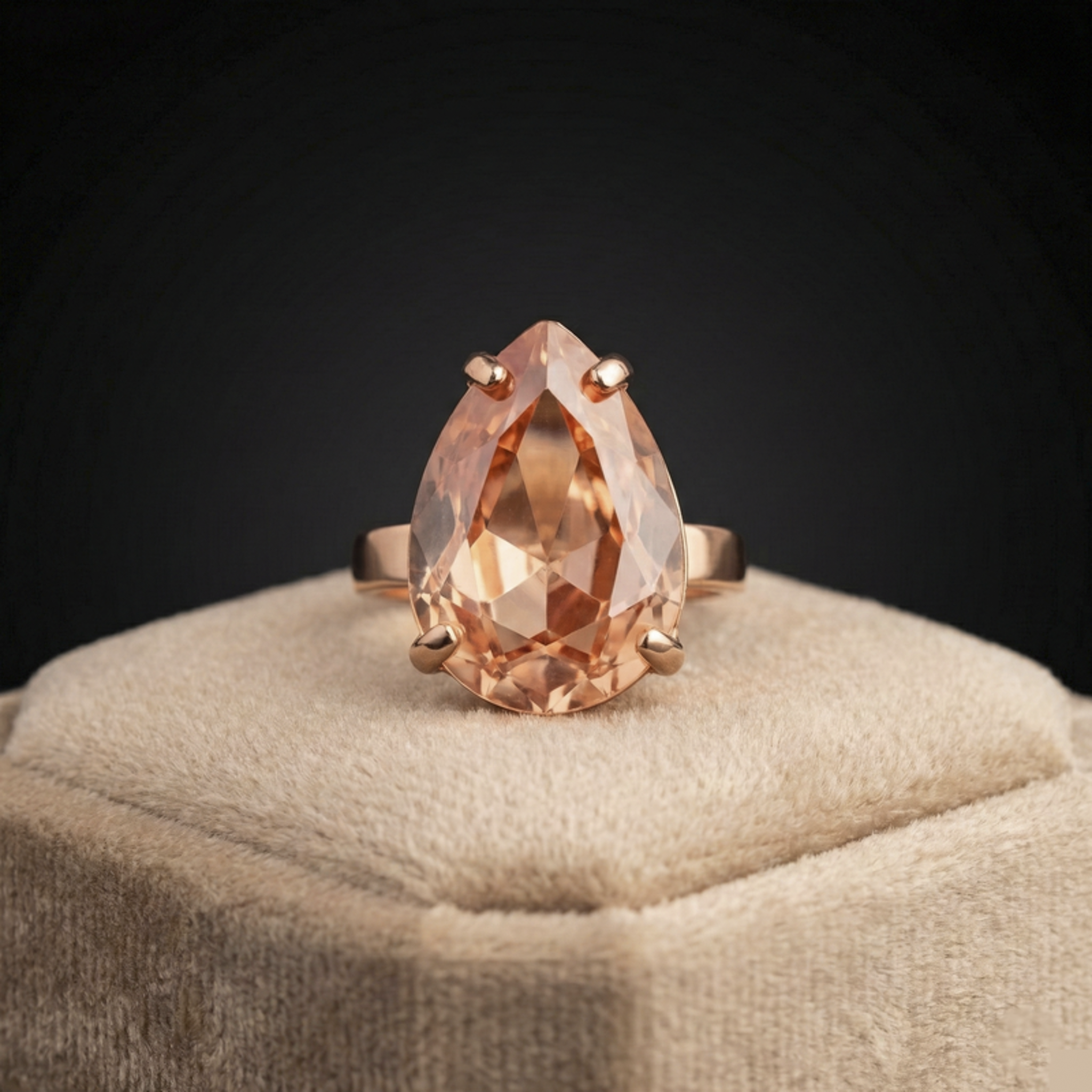 Stilla anello - Oro Rosa - PESCA