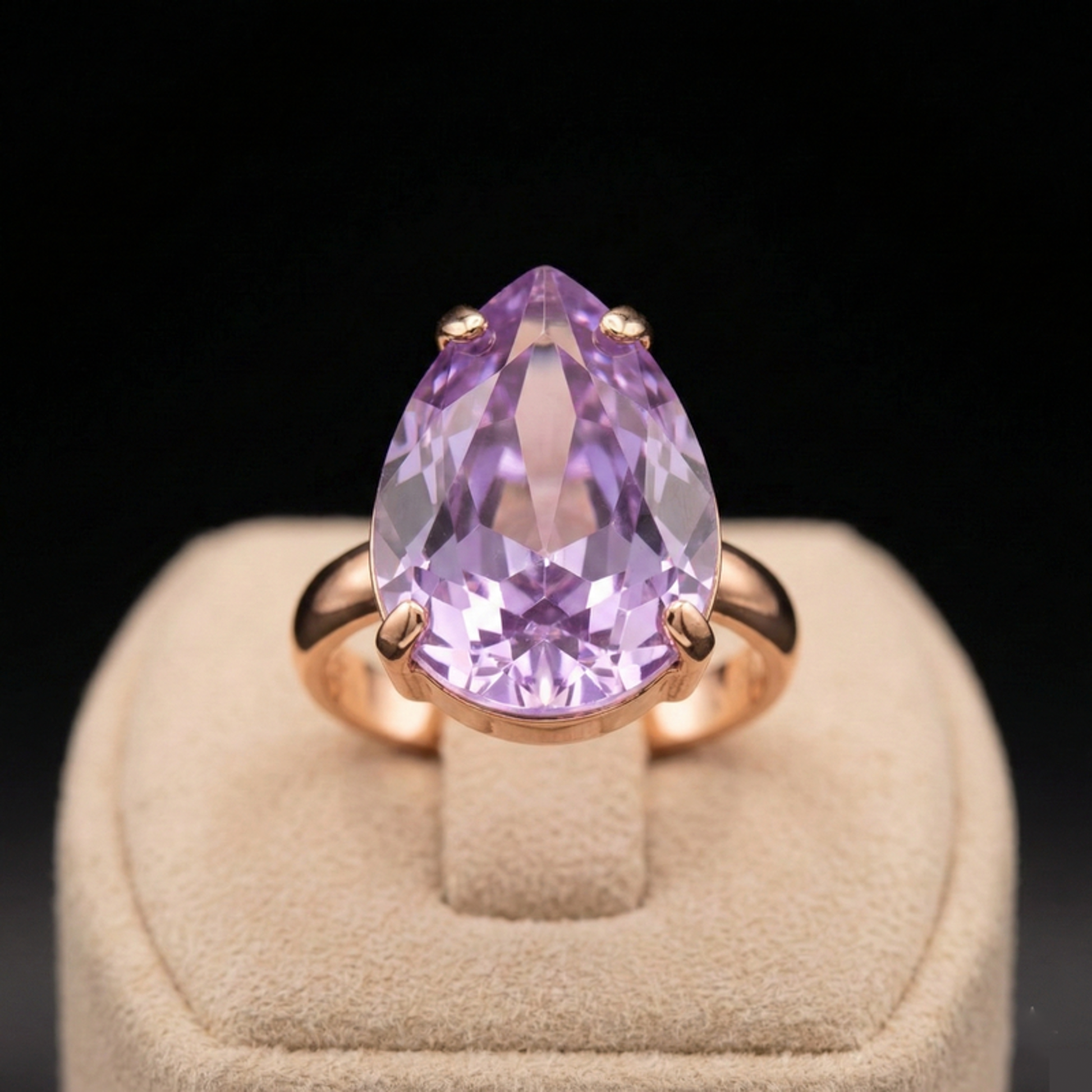 Stilla anello - Oro Rosa - VIOLET