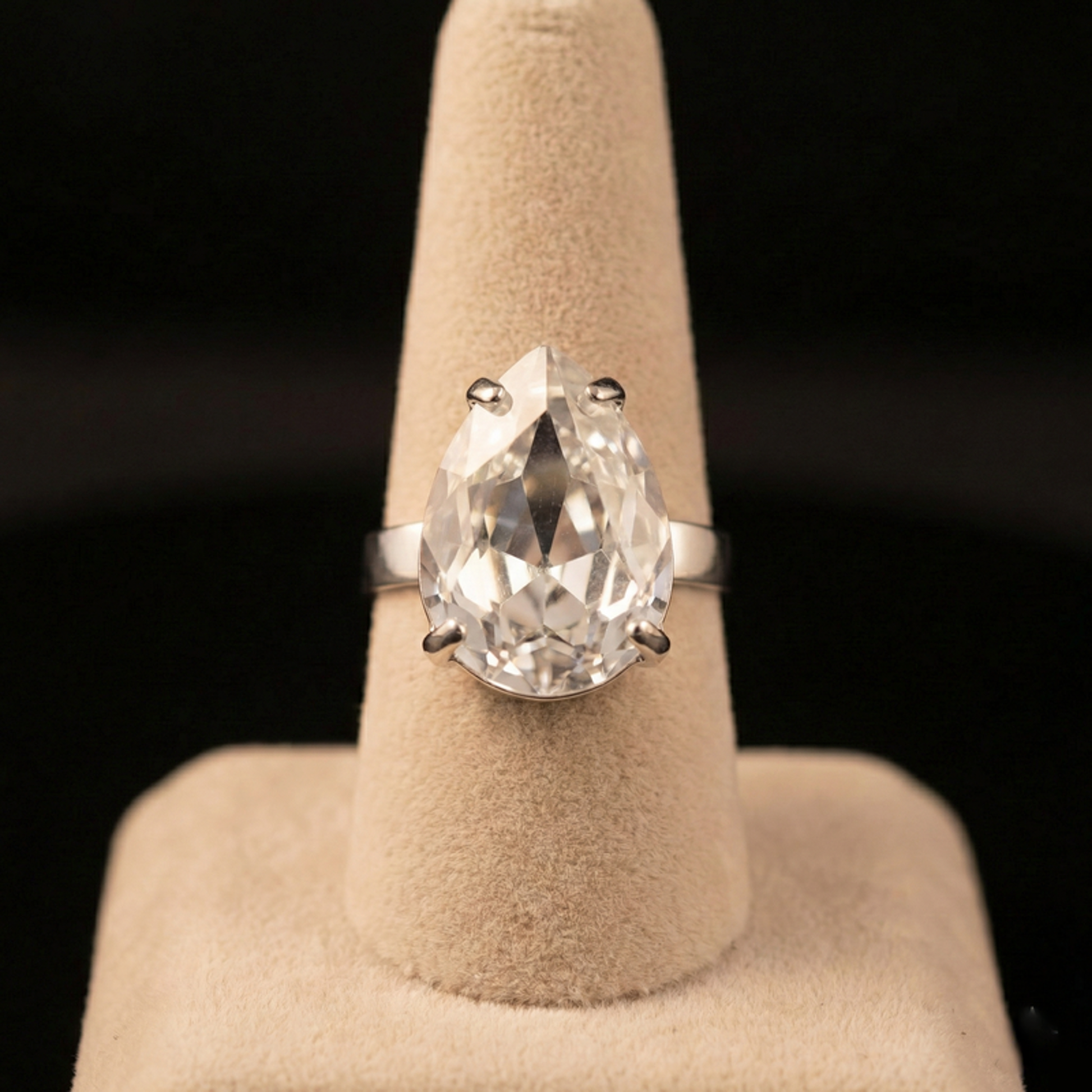 Stilla anello - Silver - CRYSTAL