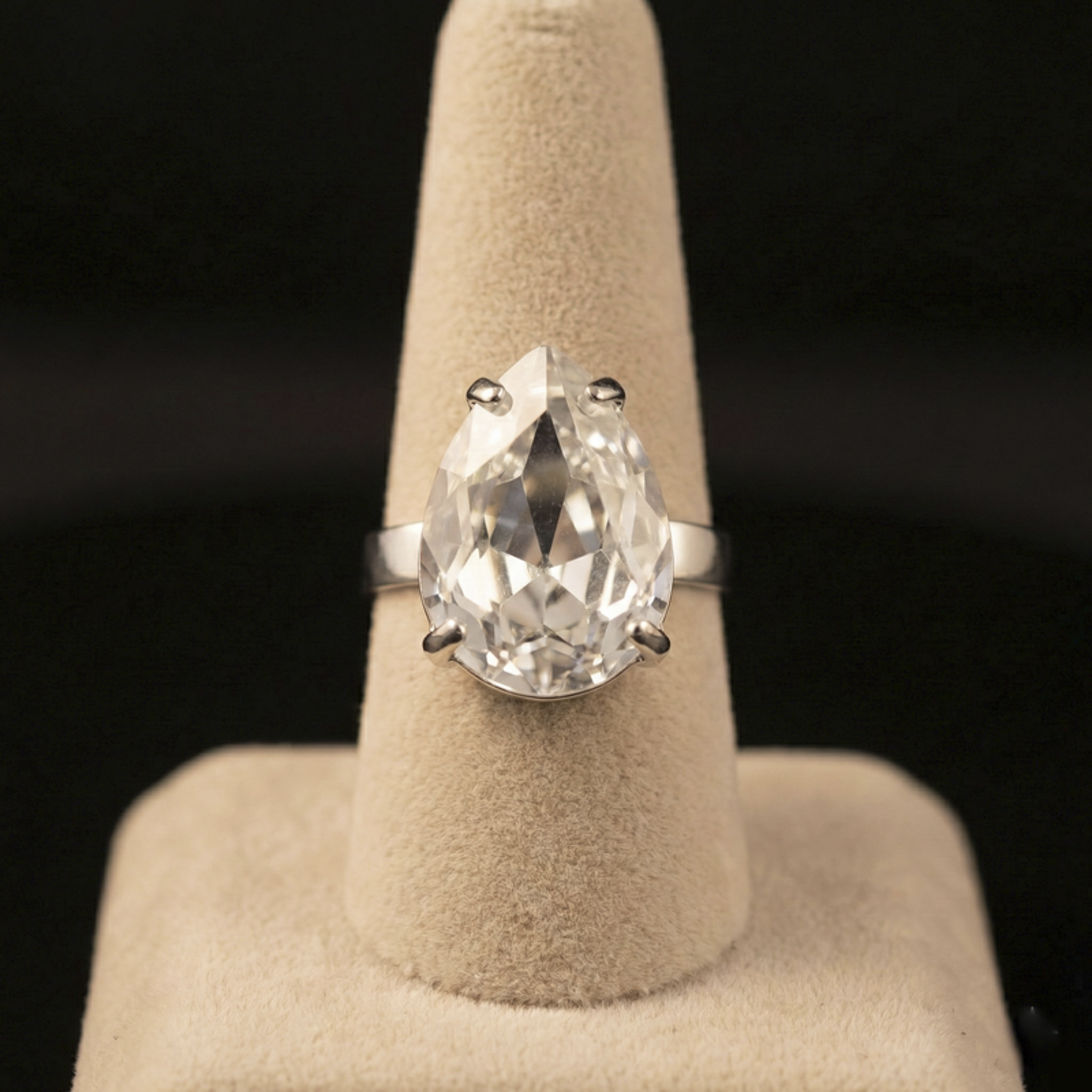 Stilla anello - Silver - CRYSTAL