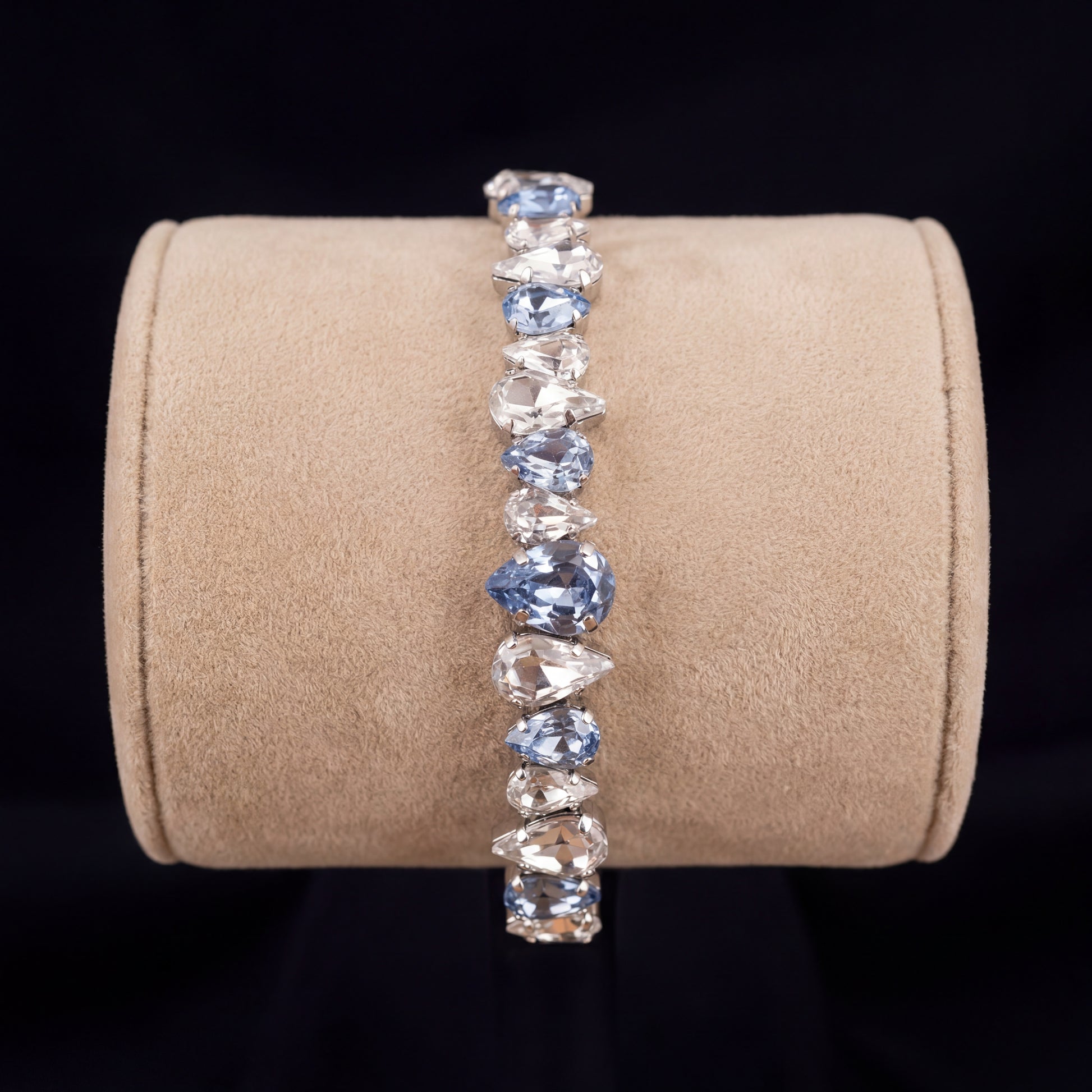 Sybel bracciale - Argento - Crystal Azzurro Polvere