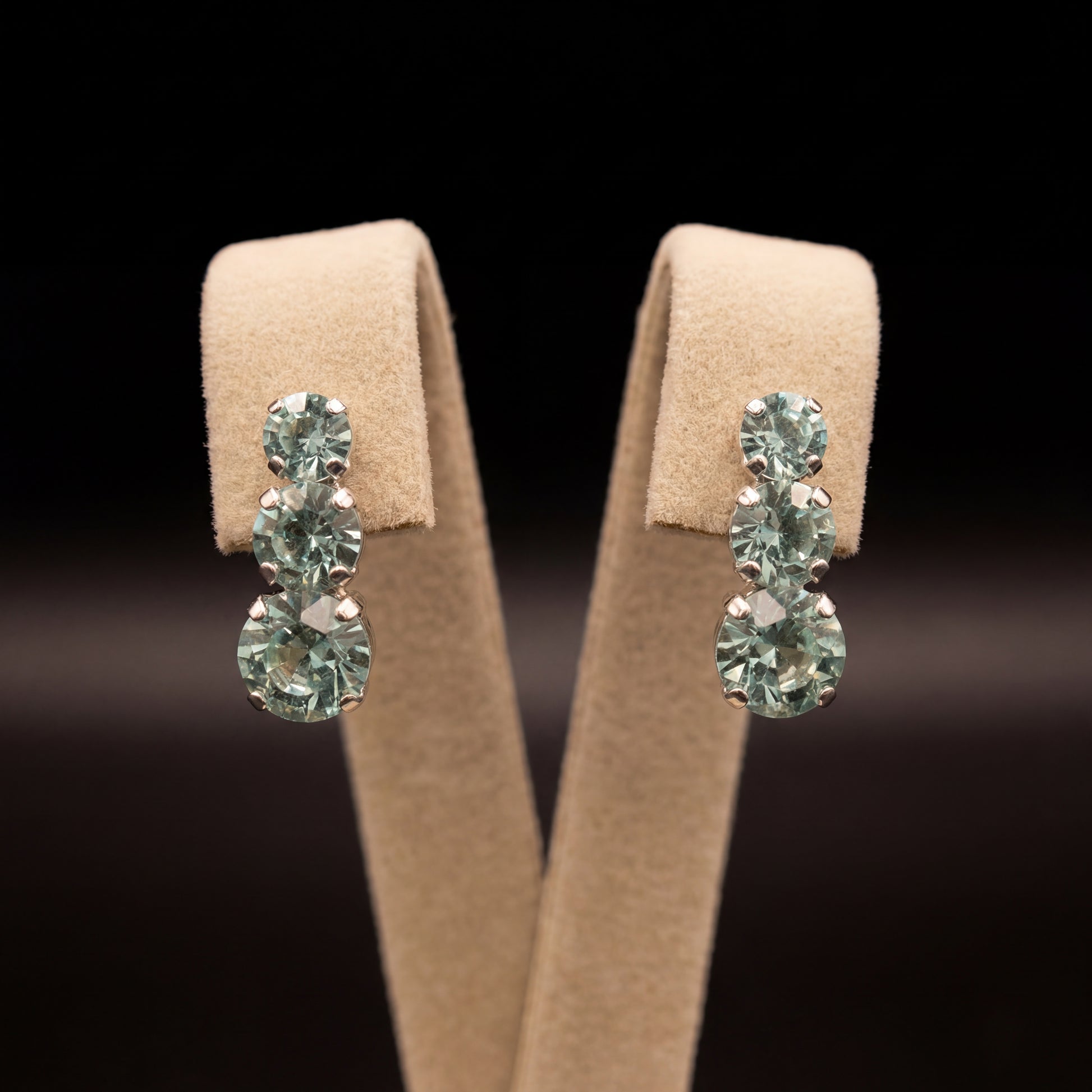 Trilogy orecchini - Argento - Crisolite