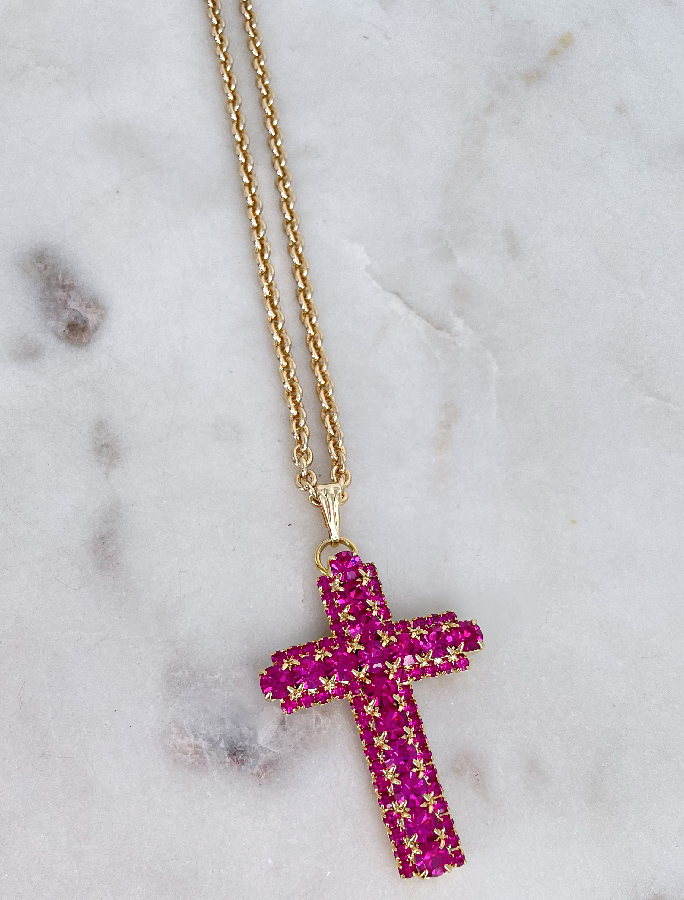 Croce strass